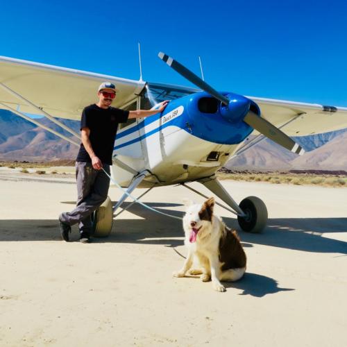 K-9 Shiloh Training in Death Valley, CA.